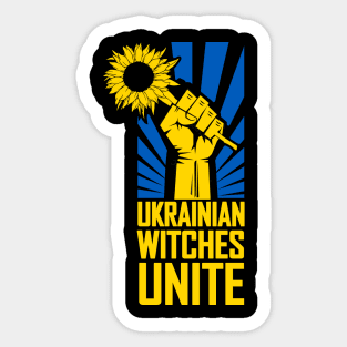 Ukraine Sunflower Sticker